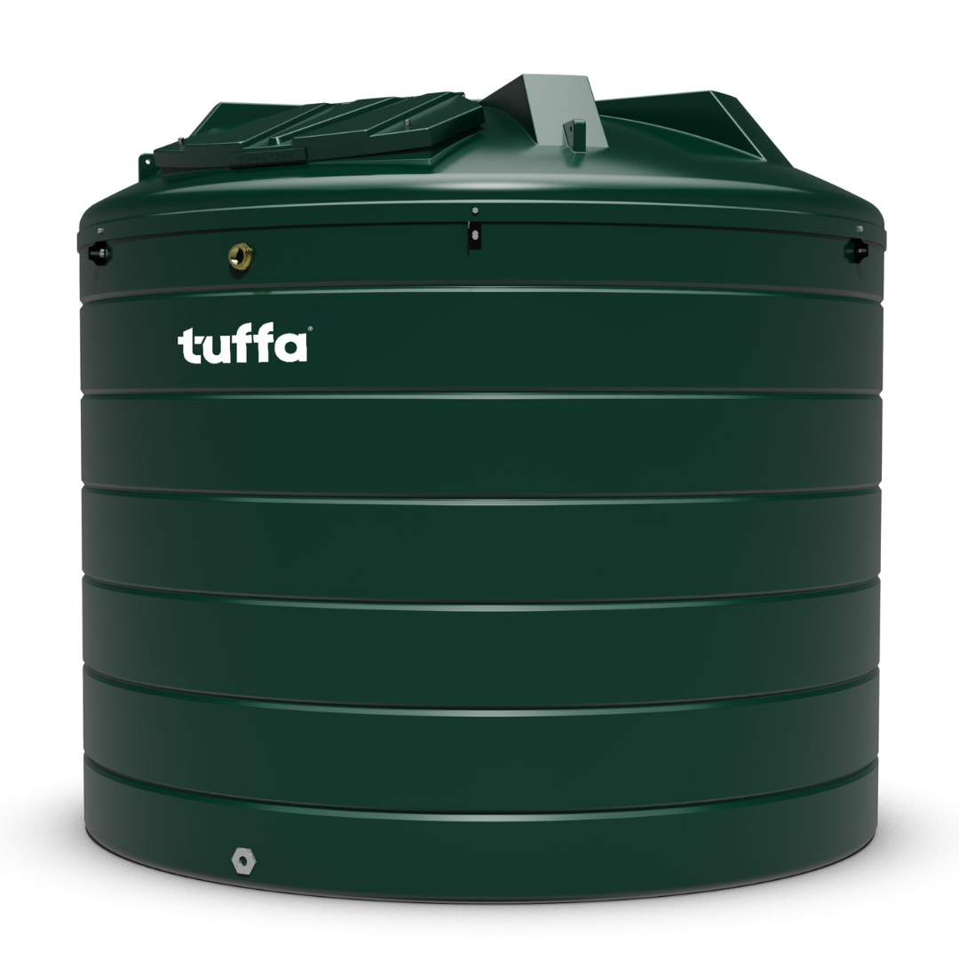 10,000 Litre Plastic Bunded Oil Tank - Tuffa Tanks