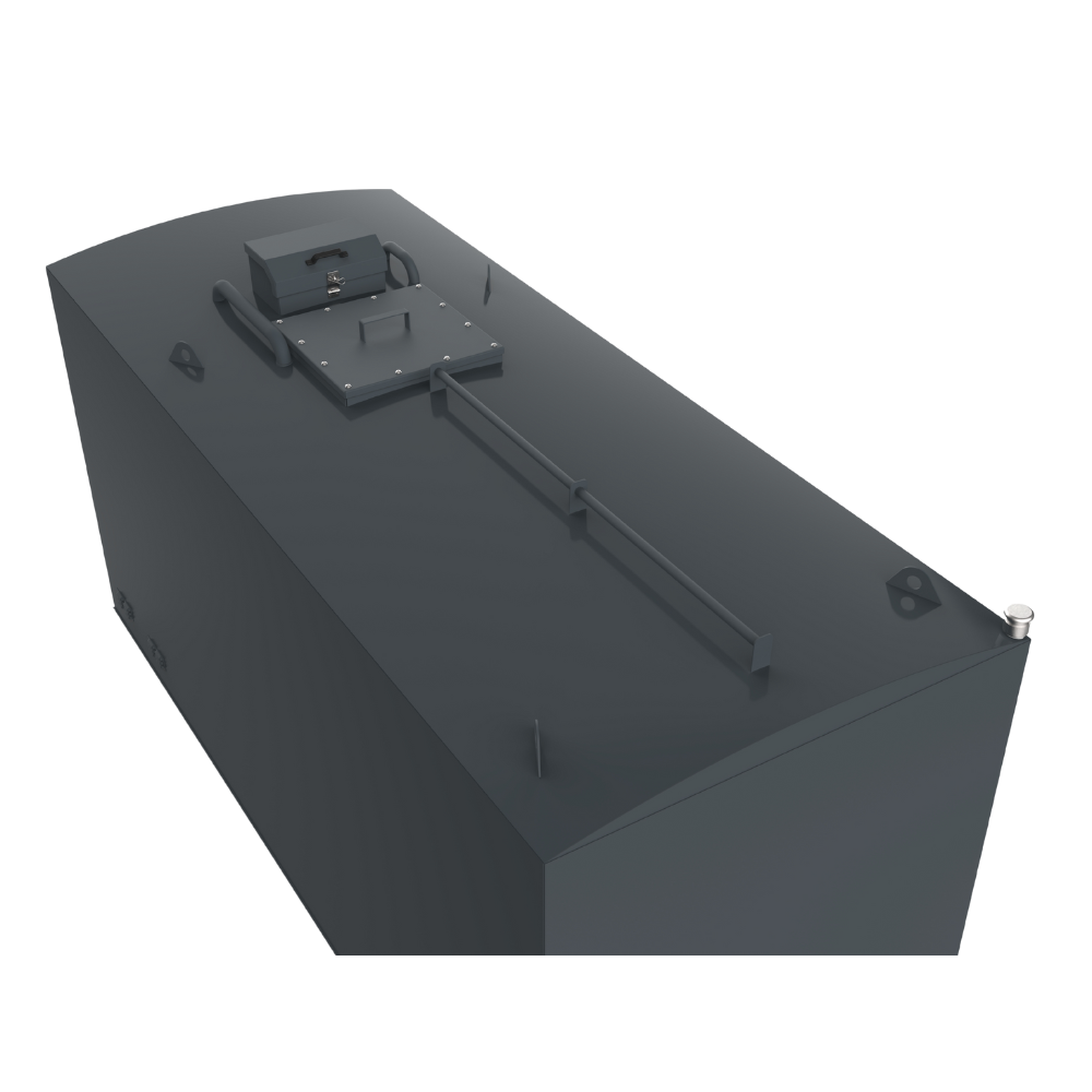 10,000 Litre Steel Bunded Heating Oil Tank - Tuffa Tanks