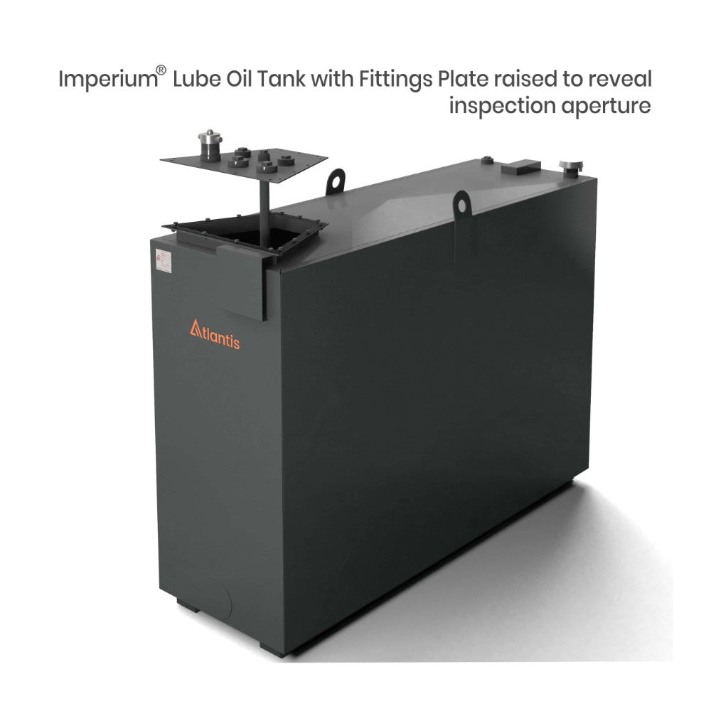 1050 Litre Steel Bunded Imperium® Lube Oil Tank - view 2