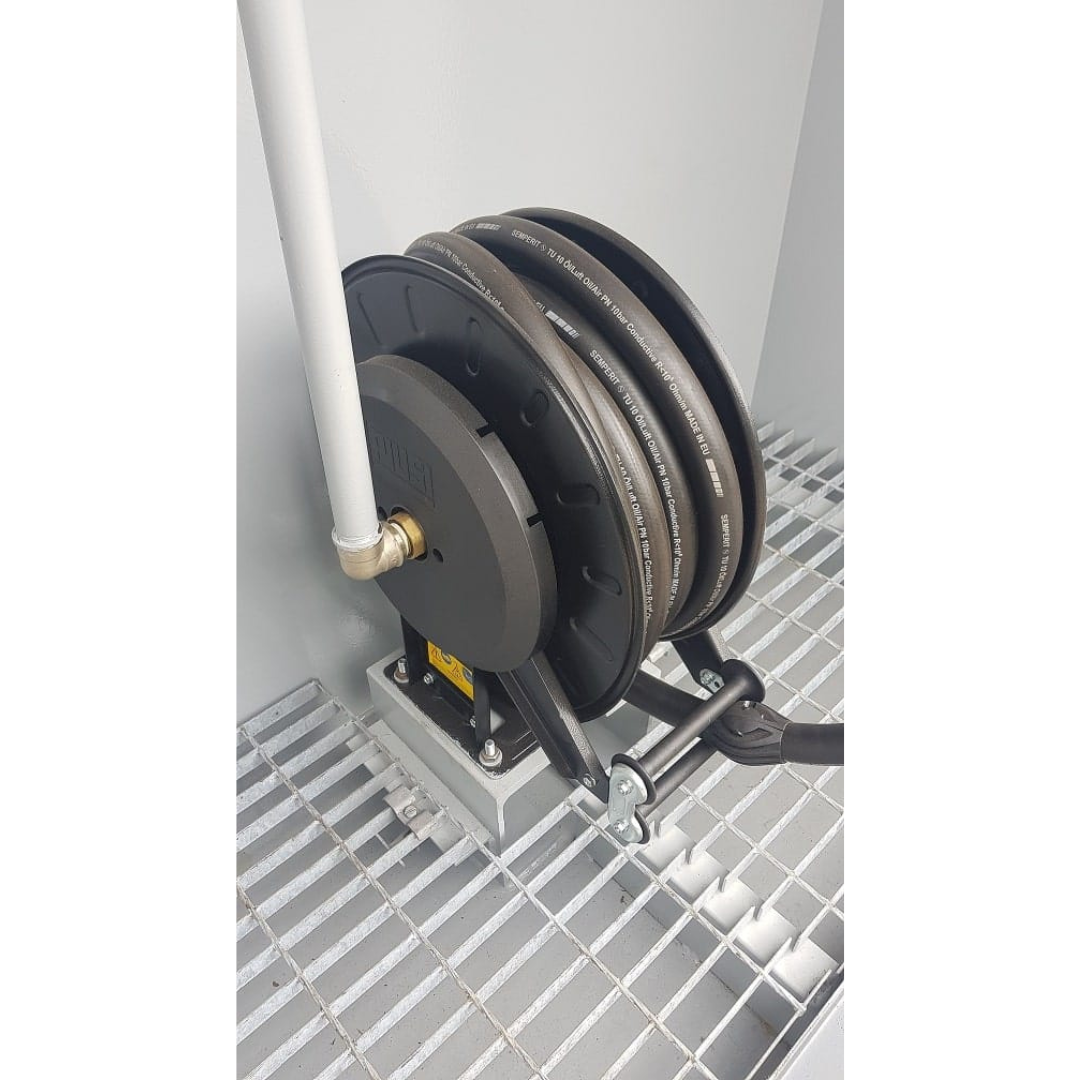 Piusi 1″ Diesel Hose Reel c/w 10m Hose