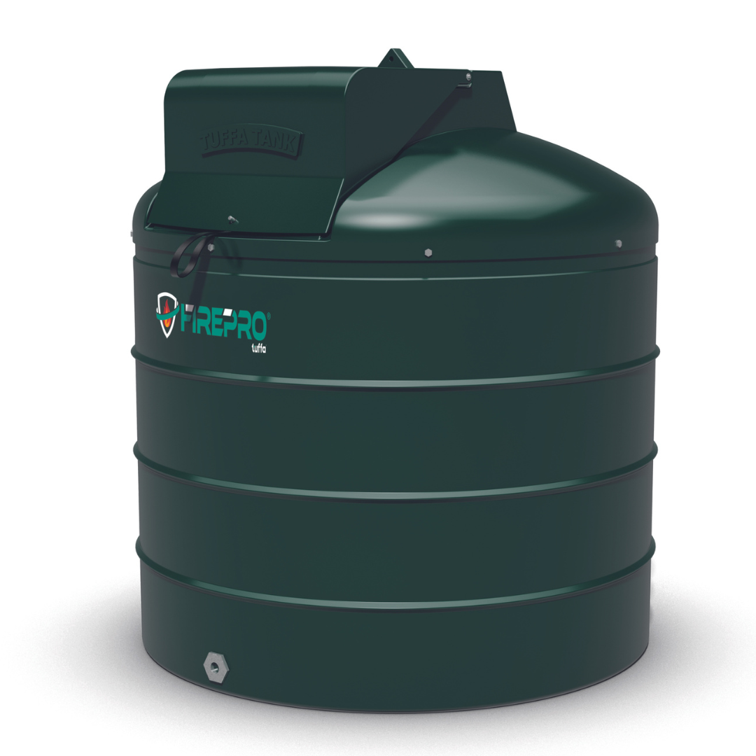 1200 Litre Plastic Bunded Fire Protected Heating Oil Tank