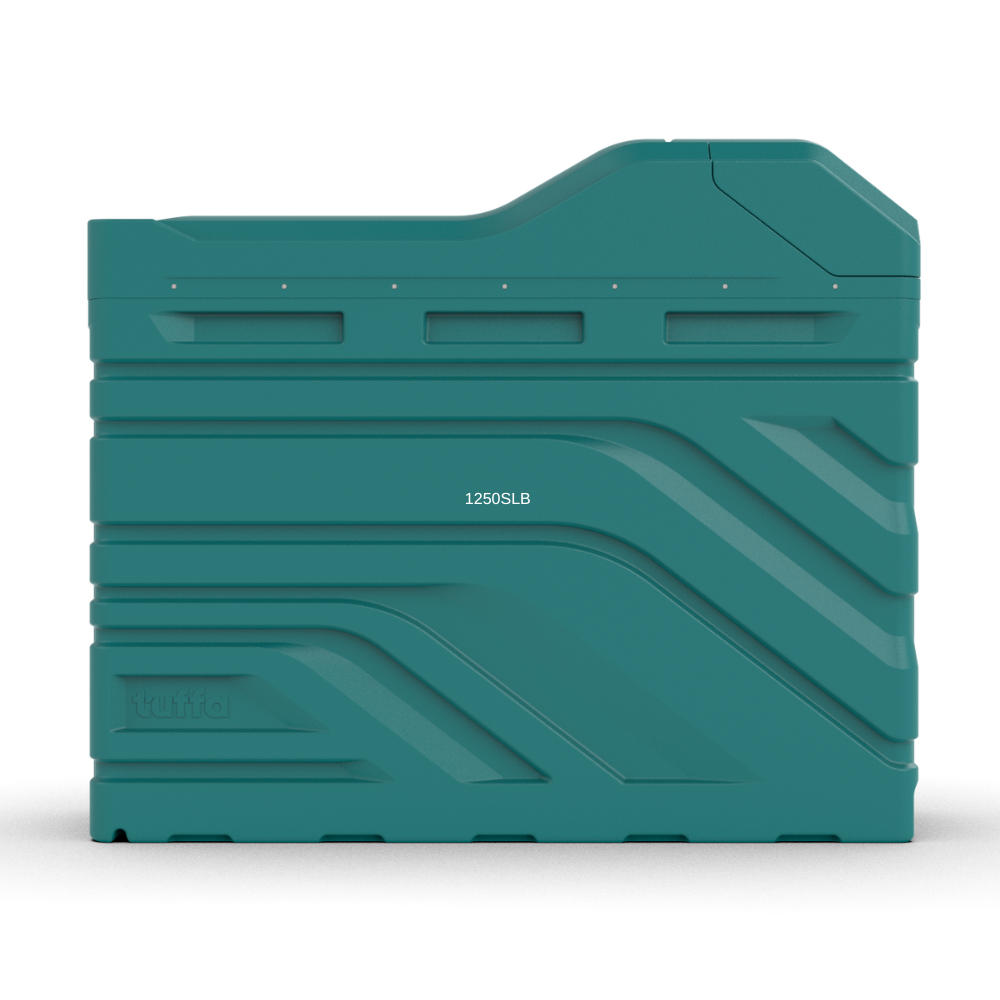 1250 Litre Slimline Plastic Bunded Oil Tank - Tuffa Tanks