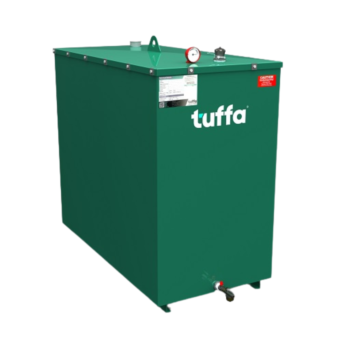 1650 Litre Fire Protected Steel Bunded Oil Tank - Tuffa Tanks