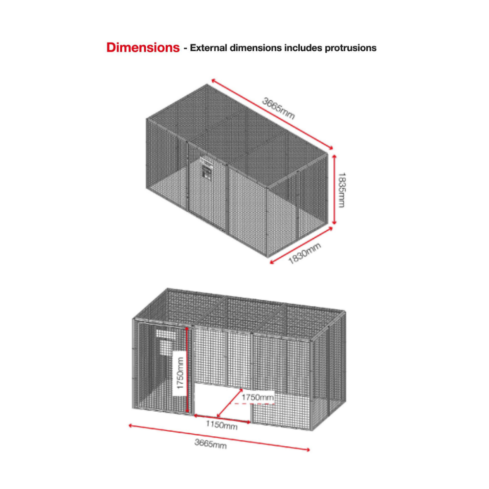 Armorgard Gorilla Gas Cage GGC17