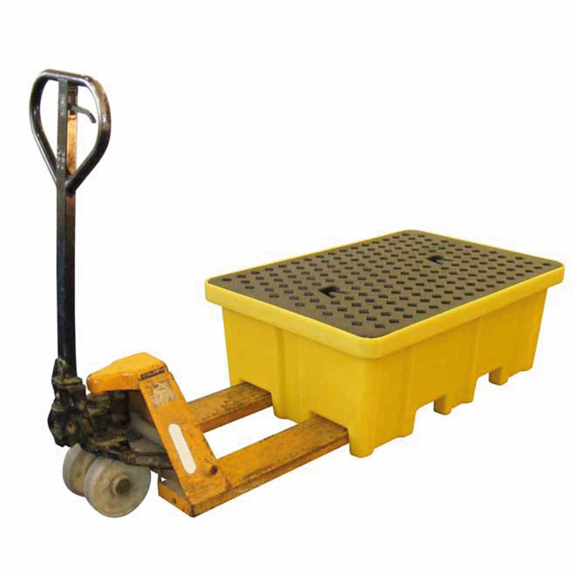 2 Drum Spill Pallet with 4 way forklift access