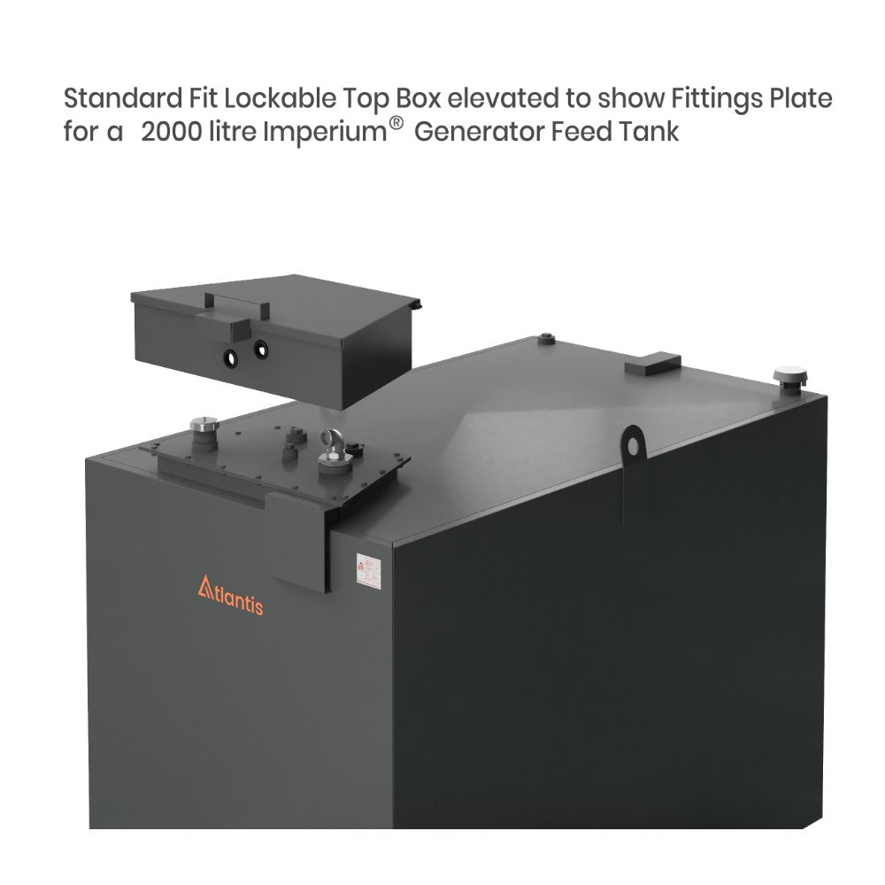 2000 Litre Steel Bunded Imperium® Generator Feed Tank - view 2