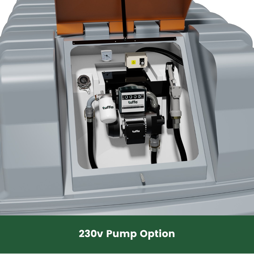 2500 Litre Bunded Lube Oil Tank – Tuffa Tanks