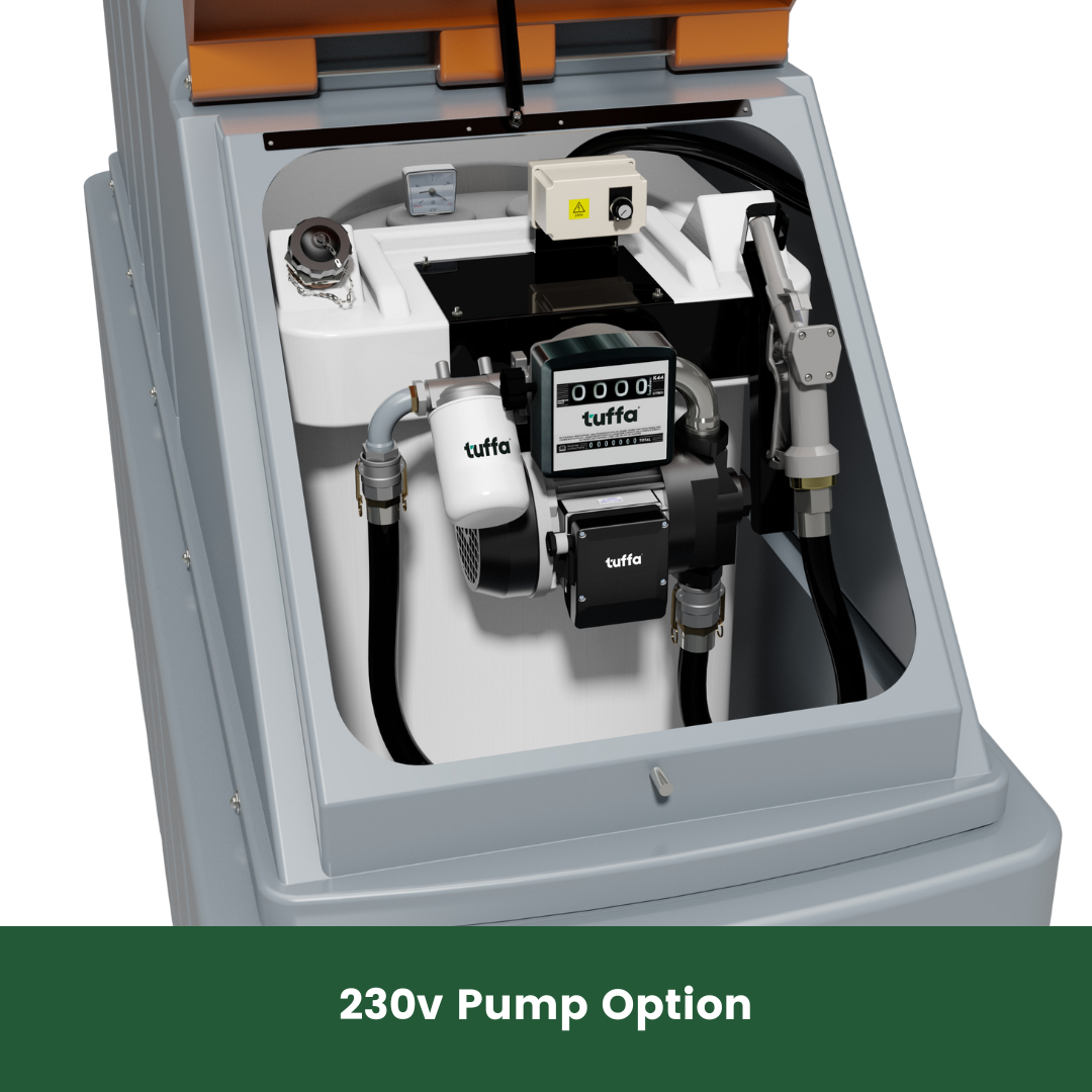 1350 Litre Bunded Lube Oil Tank – Tuffa Tanks