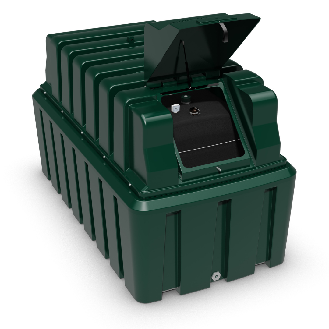 2440 Litre Steel Bunded Fire Protected Heating Oil Tank - Oil Storage ...