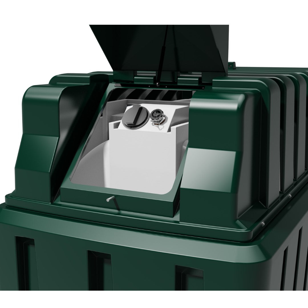 2500 Litre Plastic Bunded Oil Tank – Tuffa Tanks