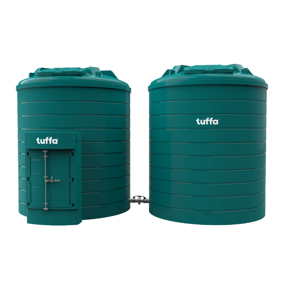 30,000 Litre Plastic Bunded Oil Tank - Tuffa Tanks