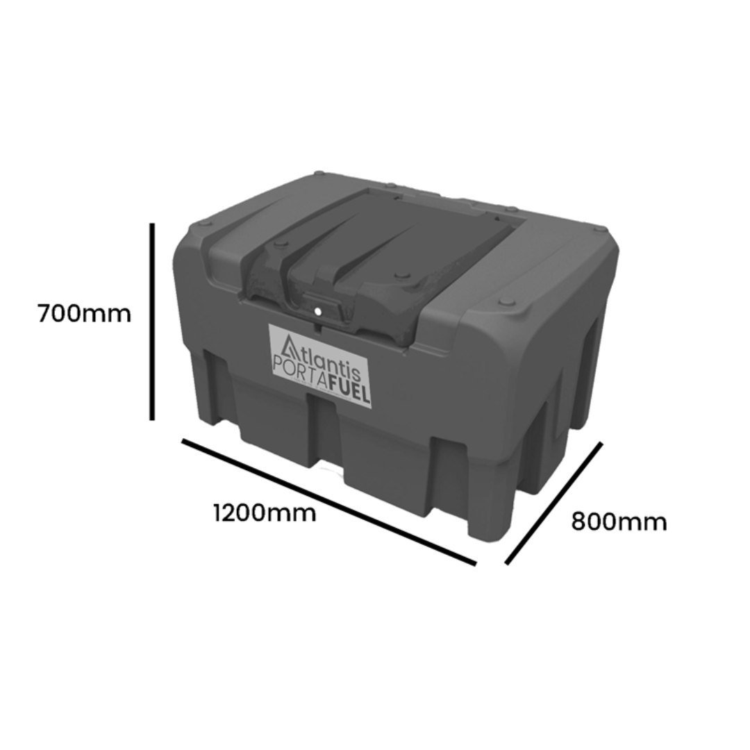 440 Litre Transportable AdBlue Tank with 12V Piusi Pump – Atlantis