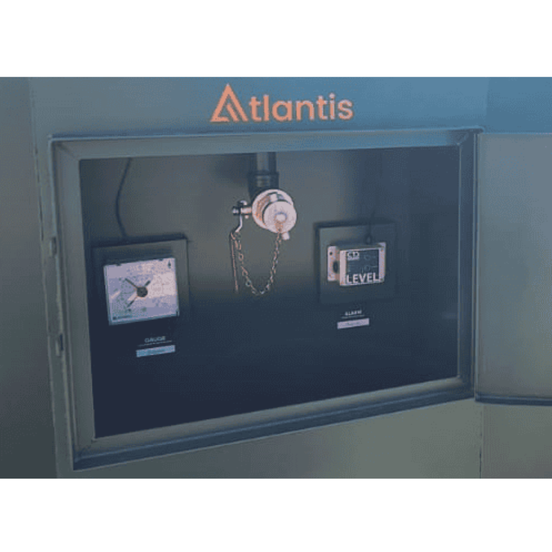 4500 Litre Steel Bunded Oil Tank c/w Fill Point Cabinet - Atlantis