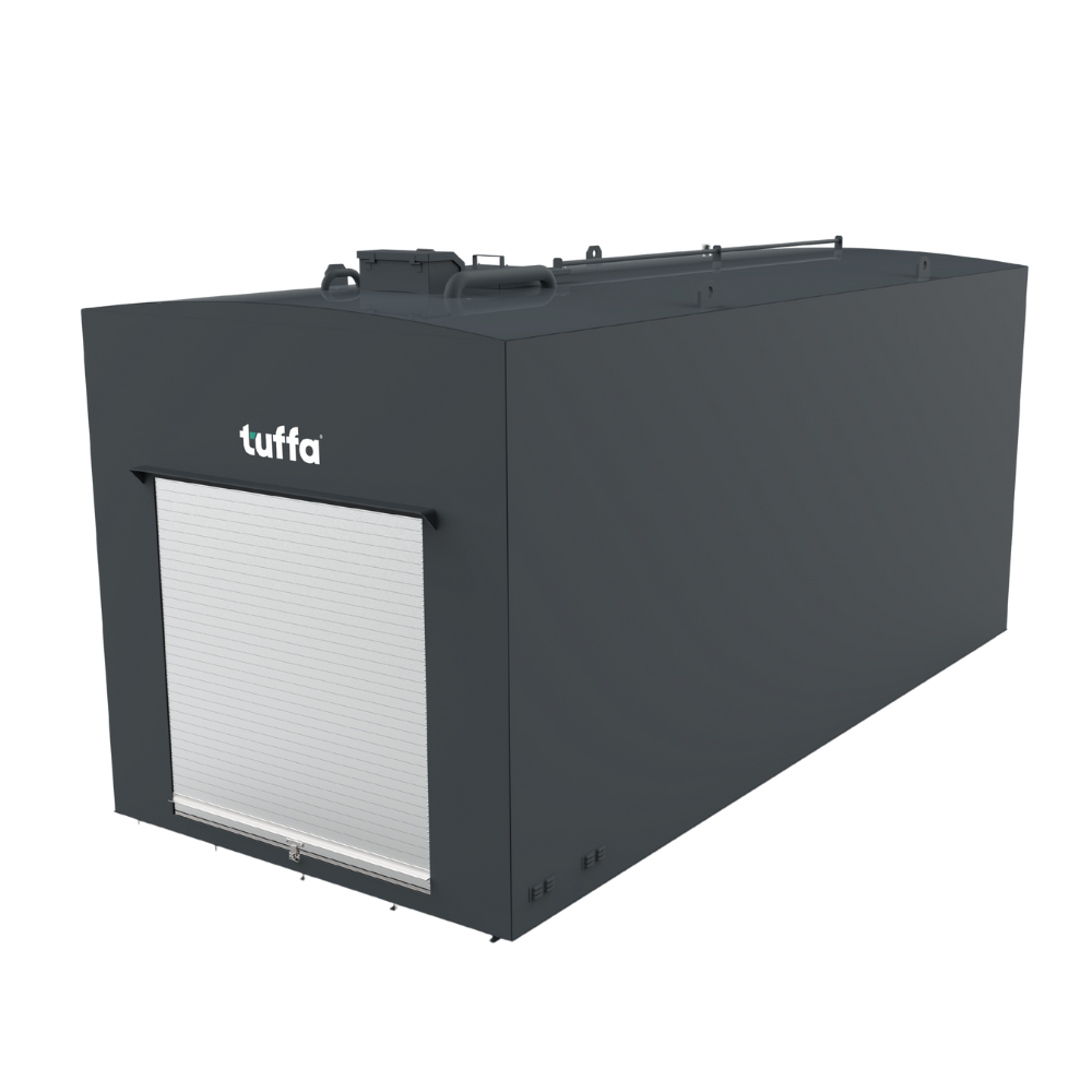 50,000 Litre Steel Bunded Oil Tank - Tuffa Tanks