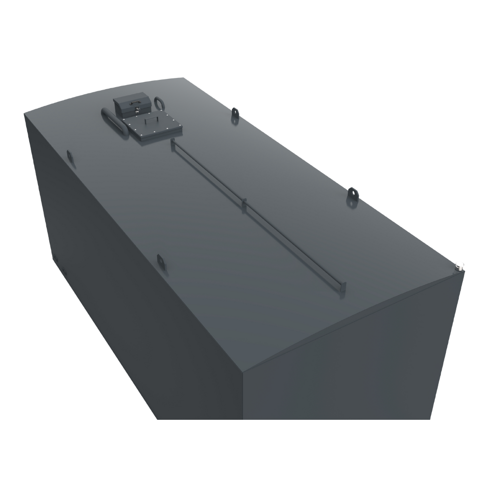 50,000 Litre Steel Bunded Oil Tank - Tuffa Tanks