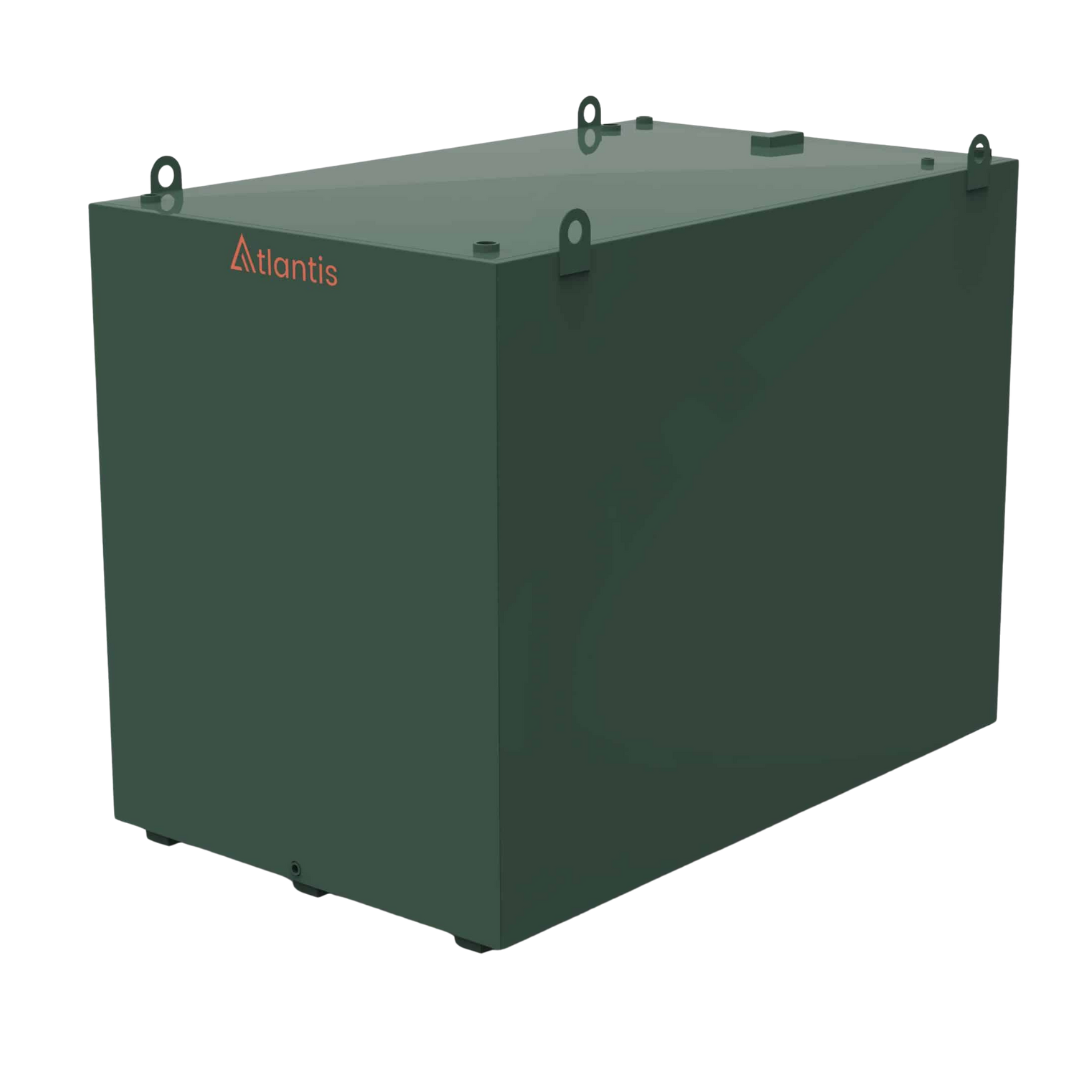 5800 Litre Steel Bunded Oil Tank - Atlantis