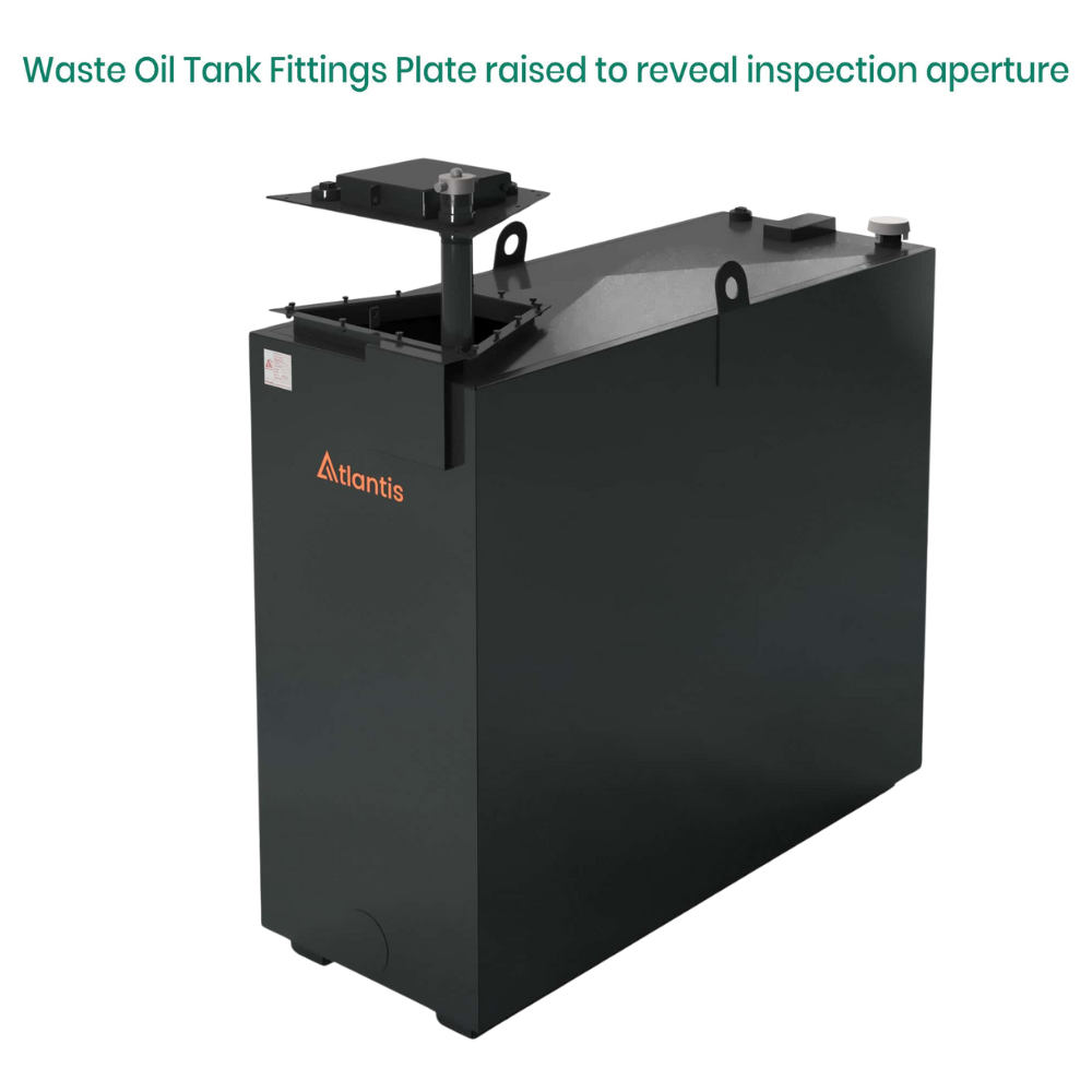 900 Litre Steel Bunded Imperium® Waste Oil Tank