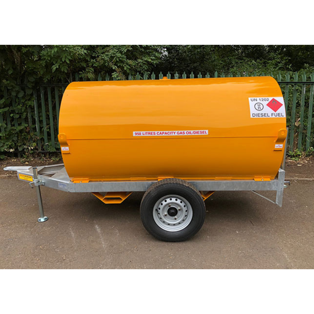 950 Litre Bunded Diesel Site Tow Bowser