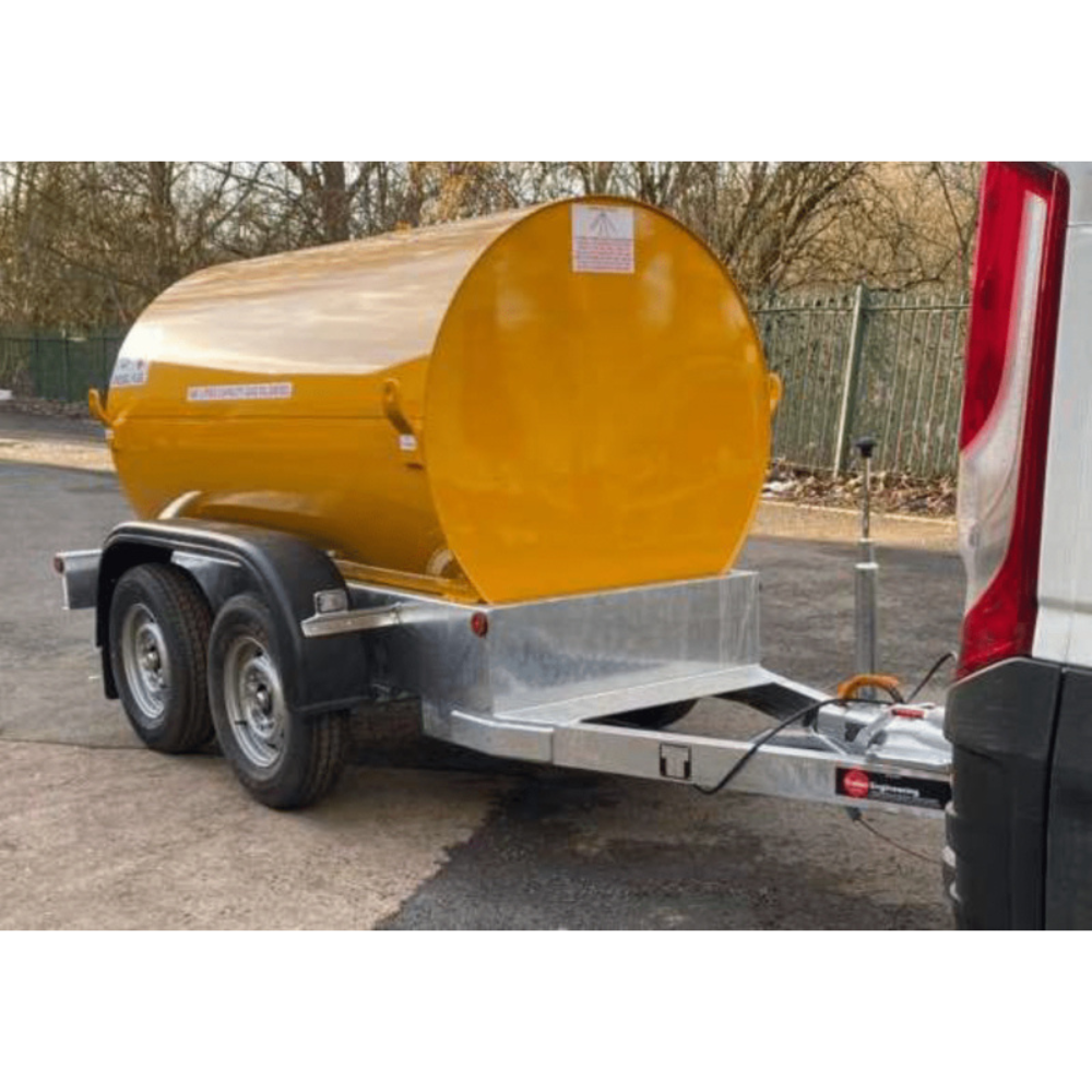 950 Litre UN Approved Bunded Diesel Twin Axle Road-Legal Highway Bowser