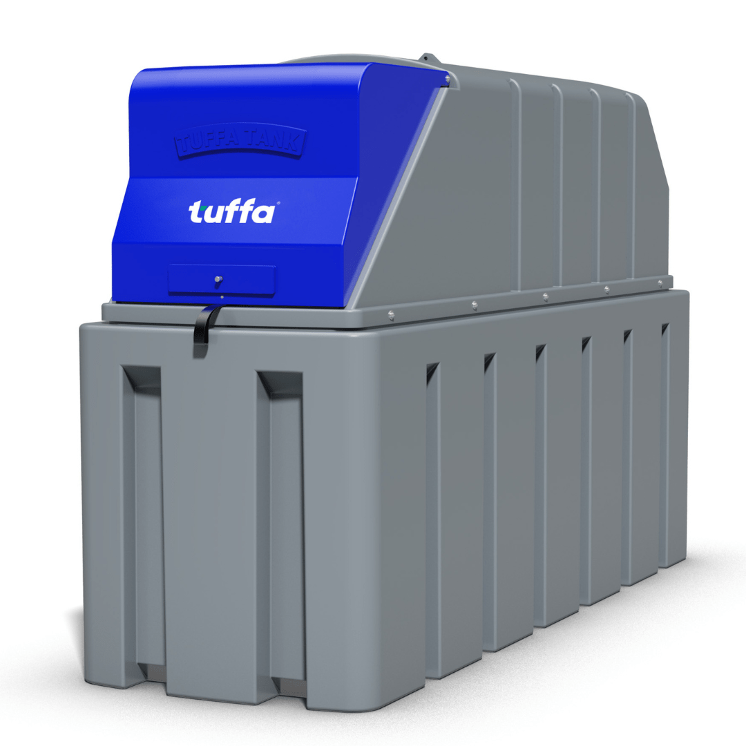 Front view of 1350L AdBlue holding tank – Tuffa Tanks