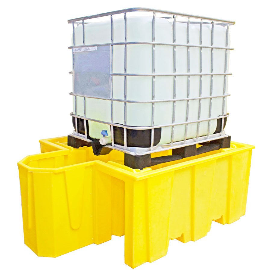 IBC Spill Pallet With Built In Dispensing Area