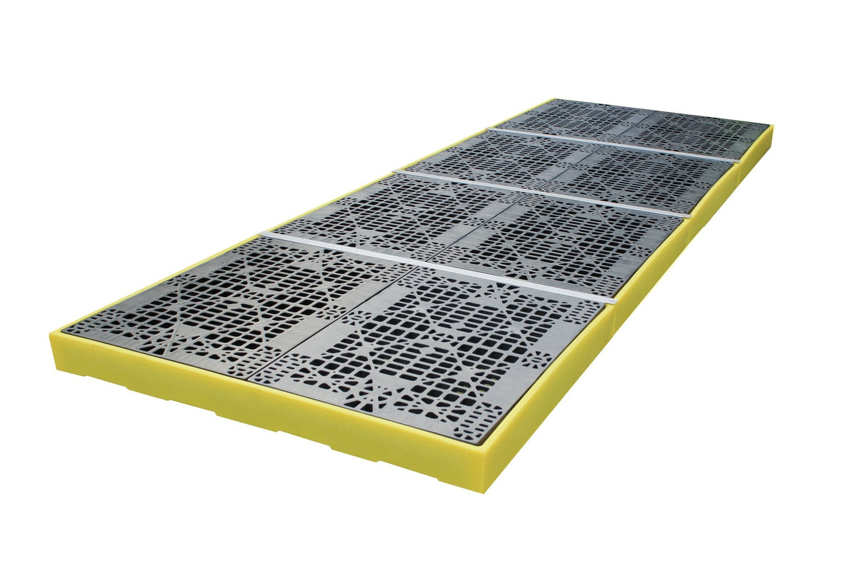Bund Flooring Kit - 4 IBC In-Line Layout