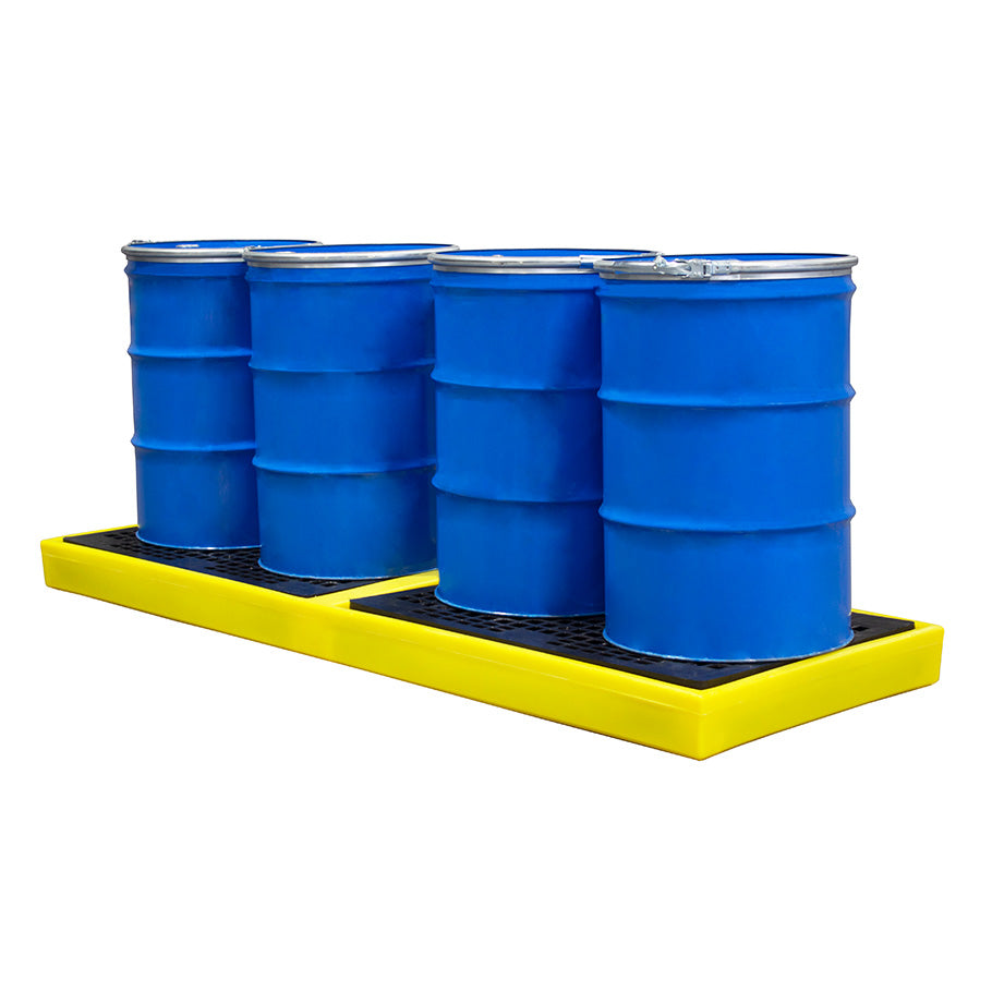 In-Line Bund Flooring - 4 Drum 300 Litre Sump