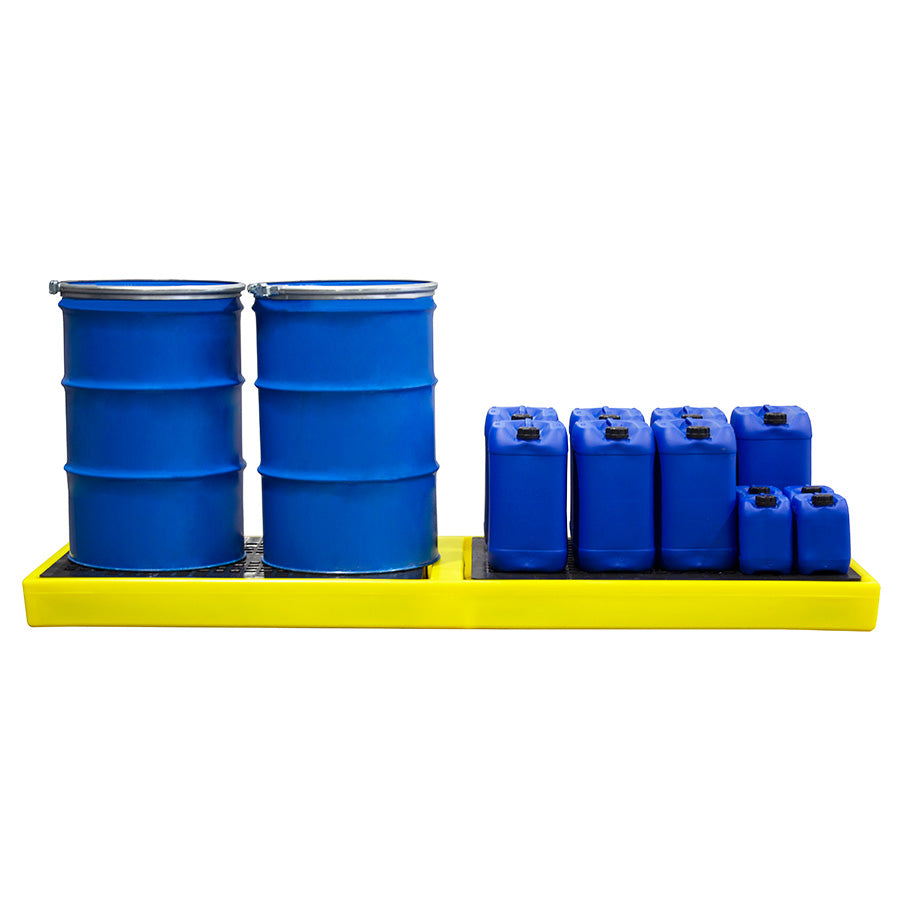 In-Line Bund Flooring - 4 Drum 300 Litre Sump