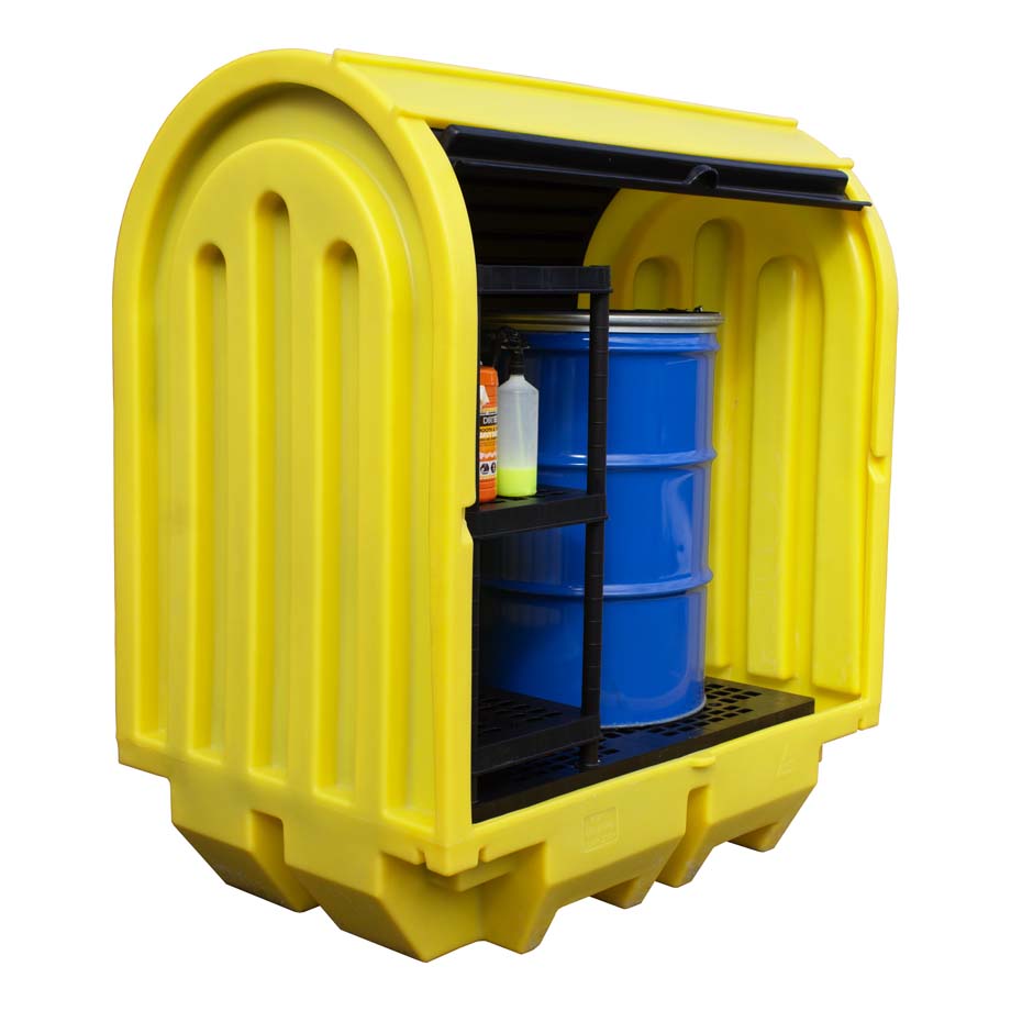 Hard Covered Drum Spill Pallet BP2HCS