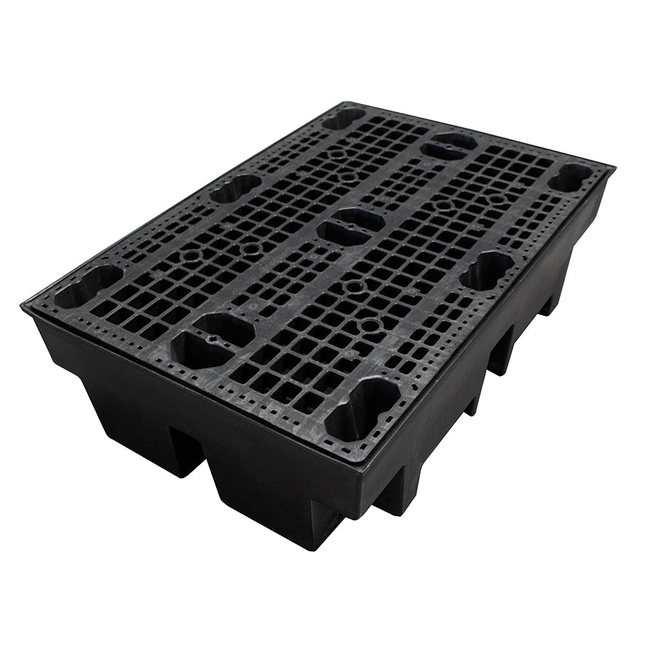 Recycled Spill Pallet (For 2 x 205ltr Drums)