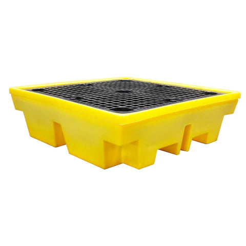 Spill Pallet With High Capacity Sump (For 4 x 205ltr Drums)- BP4
