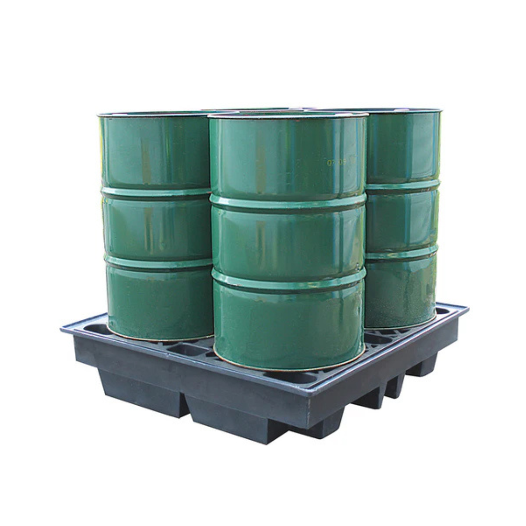 Recycled Spill Pallet For 2 x 205ltr Drums