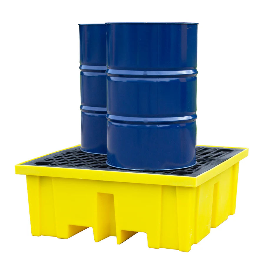 4 Drum Spill Pallet - BP4XL | Spill Containment – Fuel Storage Tanks