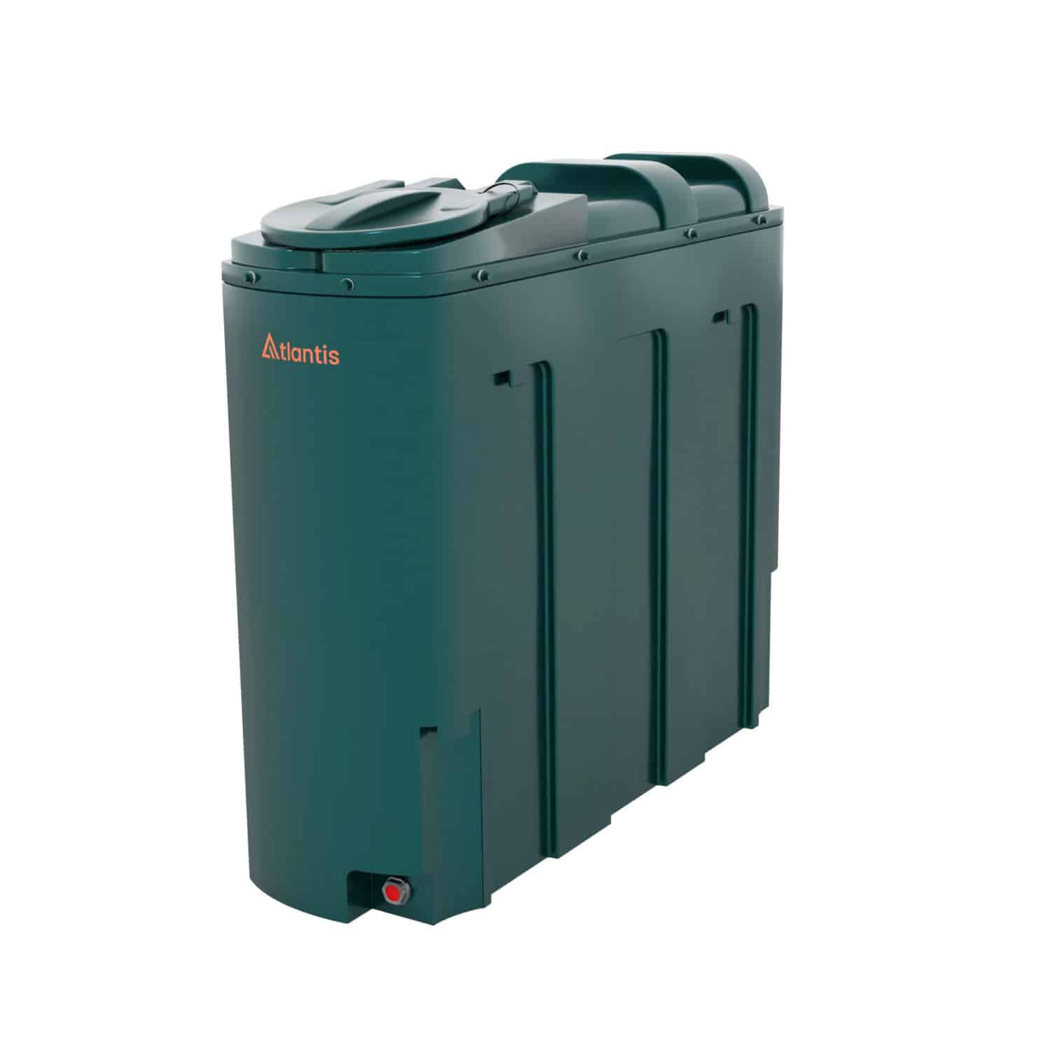 1000 Litre Slimline Plastic Bunded Oil Tank