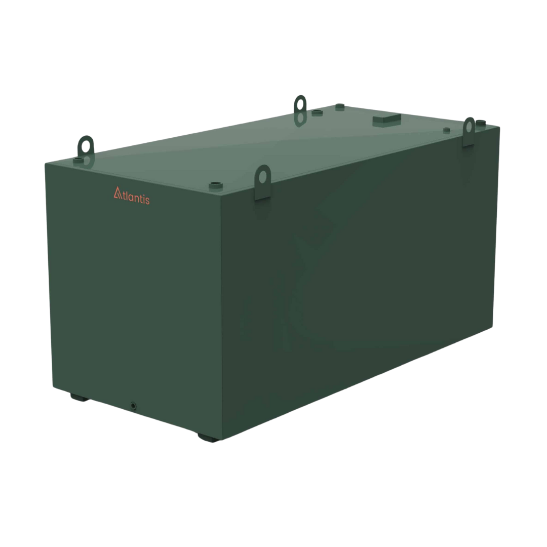 3000 Litre Steel Bunded Oil Tank - Atlantis