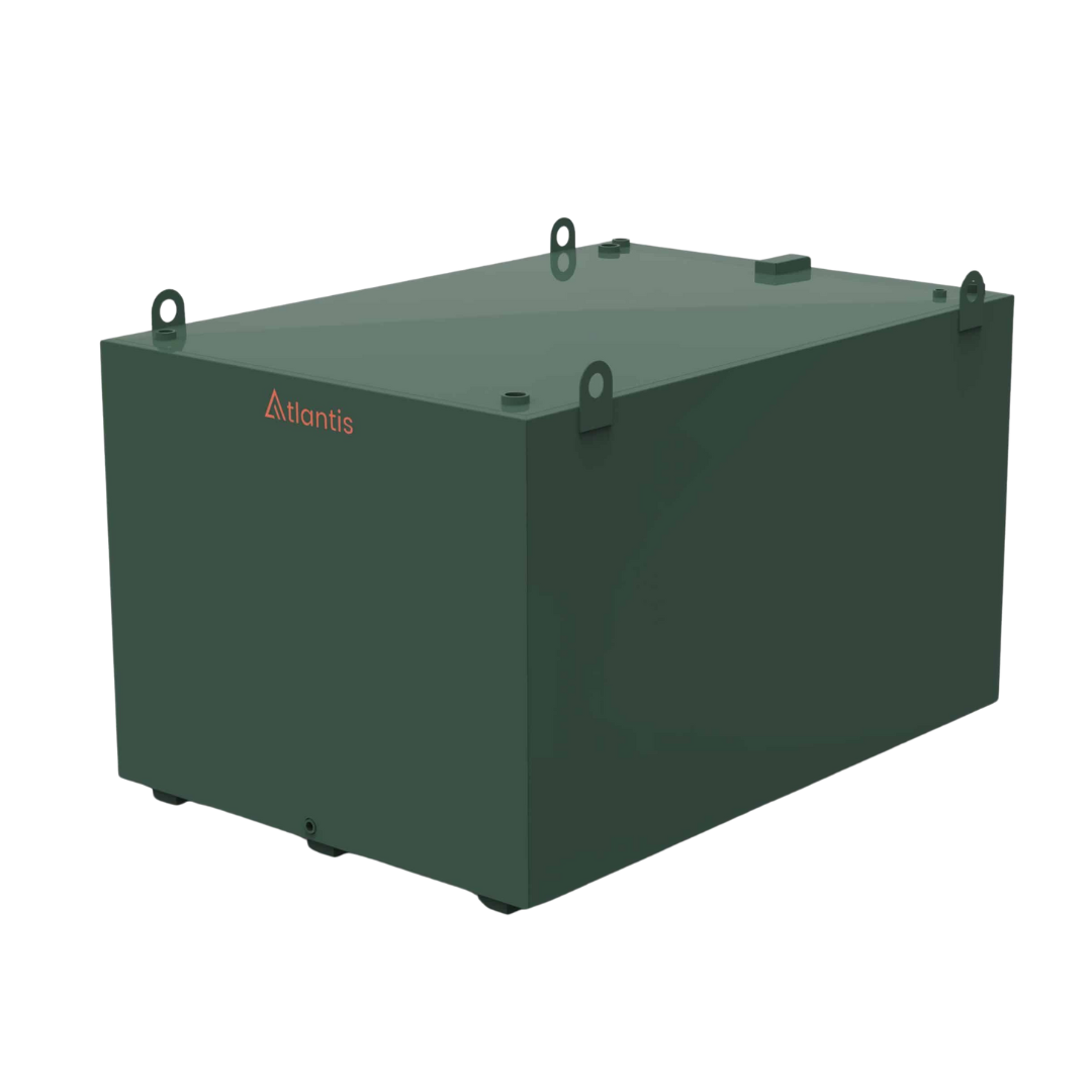 3500 Litre Steel Bunded Oil Tank - Atlantis