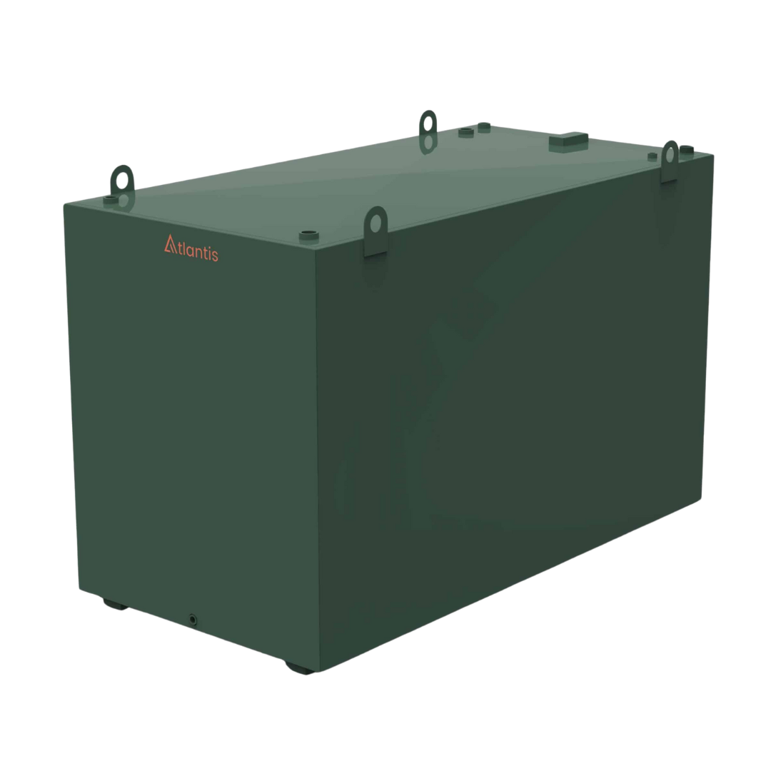 4000 Litre Steel Bunded Oil Tank - Atlantis