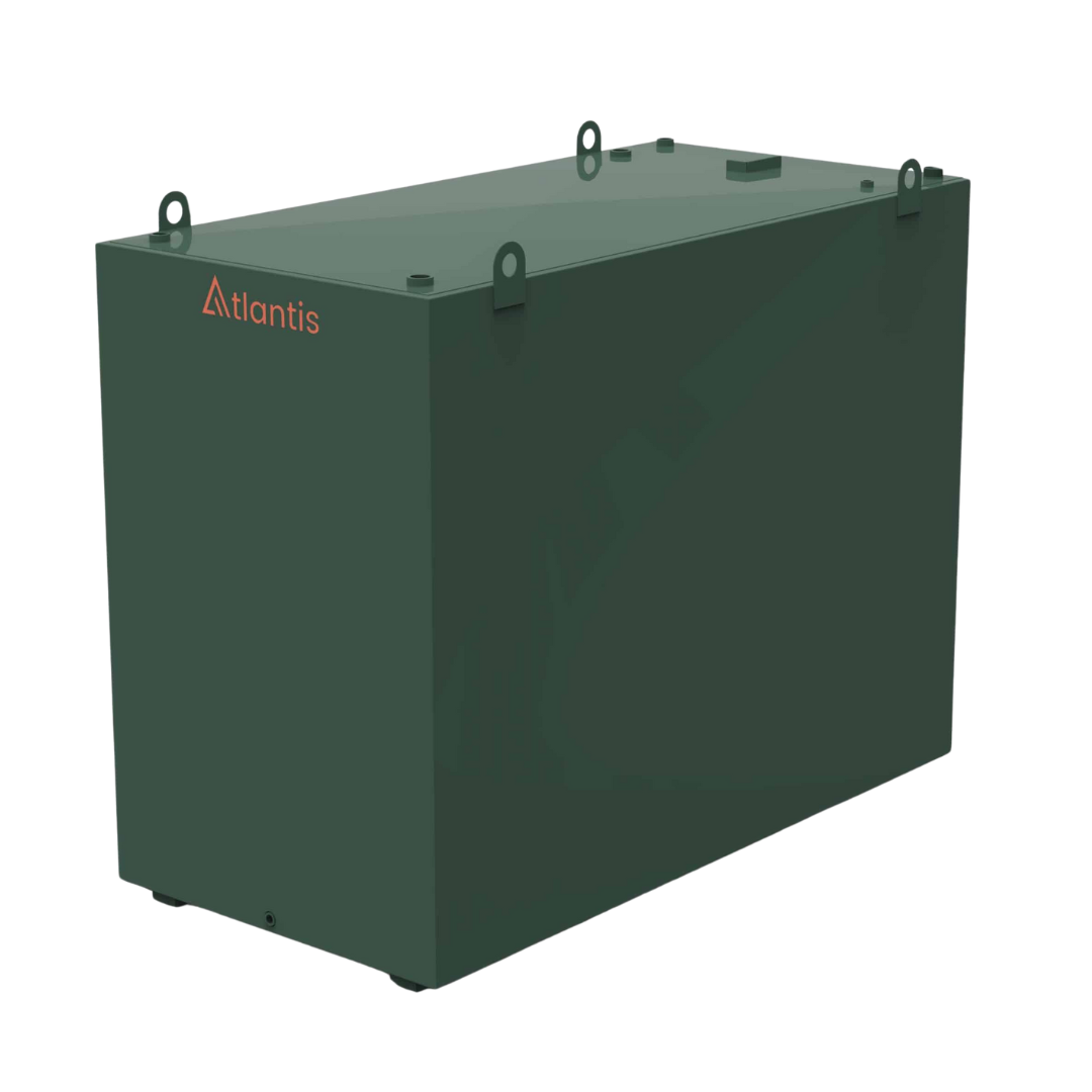 4500 Litre Steel Bunded Oil Tank - Atlantis