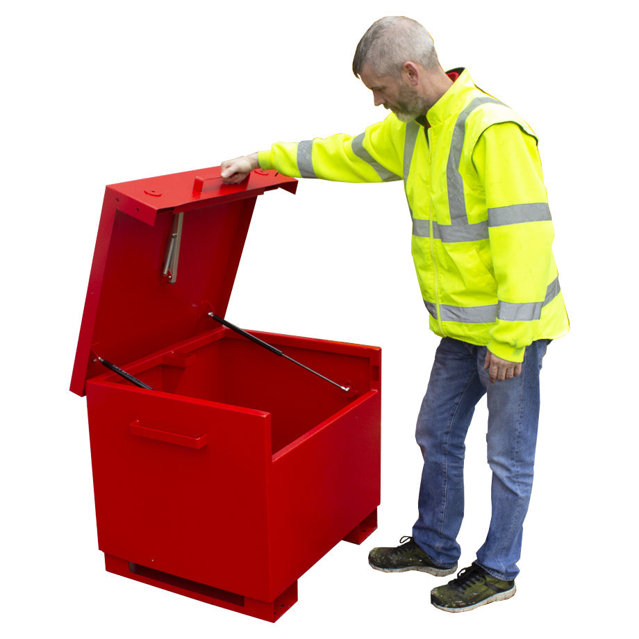 Chemstor Steel Chemical Storage Box - 4 x 25 Litre