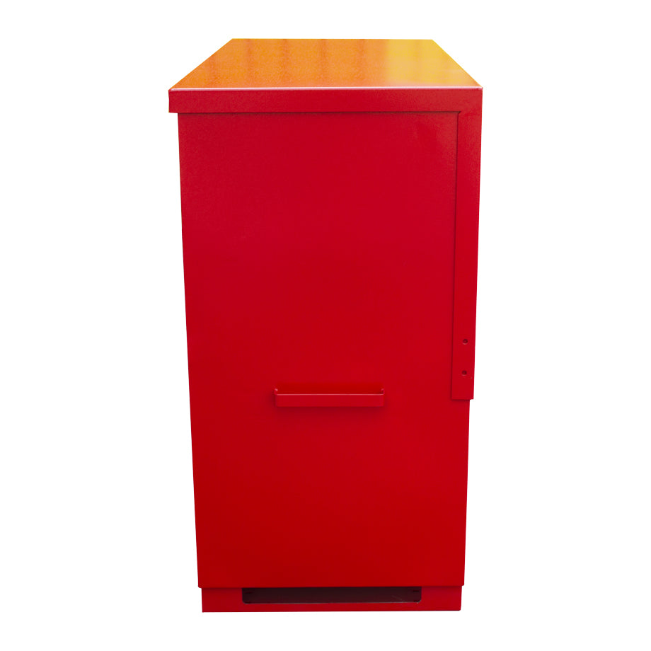 Chemstor Steel Chemical Storage Box with Shelf - Large