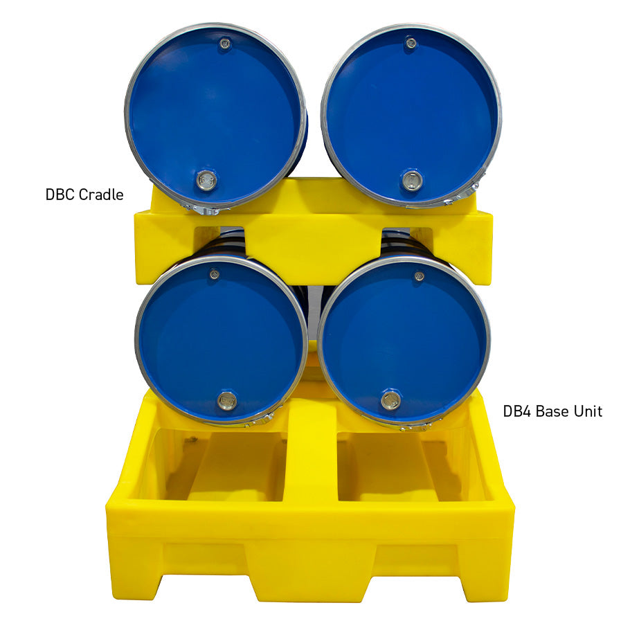 Drum Stacker Cradle - 2 x 205 Litre Drums Horizontal
