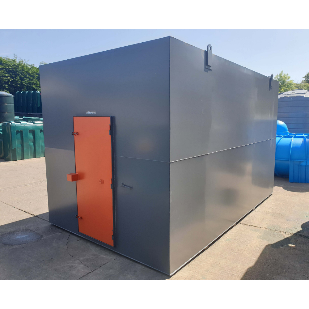 18,000 Litre Steel Bunded Diesel Tank - Atlantis