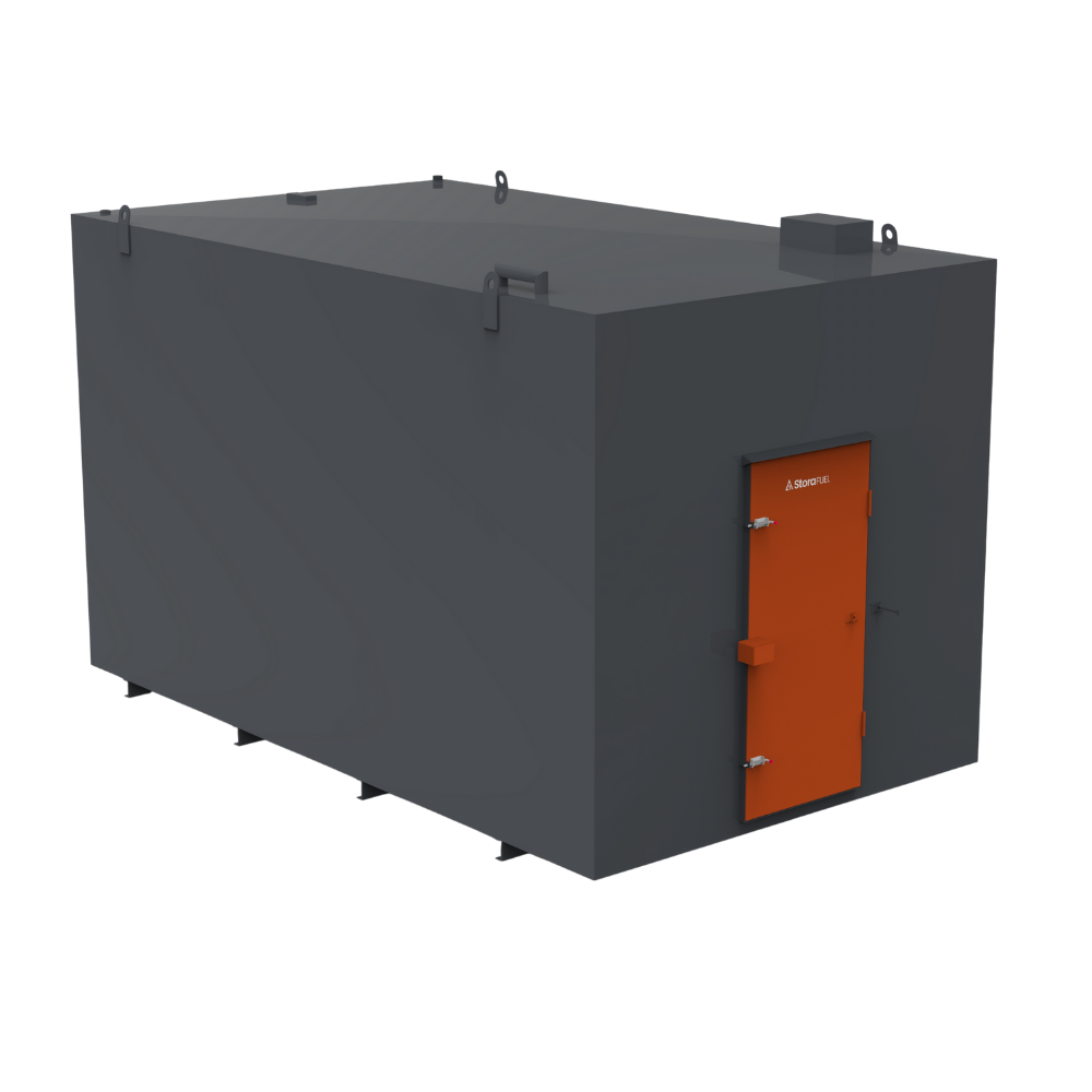 20,000 Litre Steel Bunded Diesel Tank - Atlantis | Diesel Storage ...