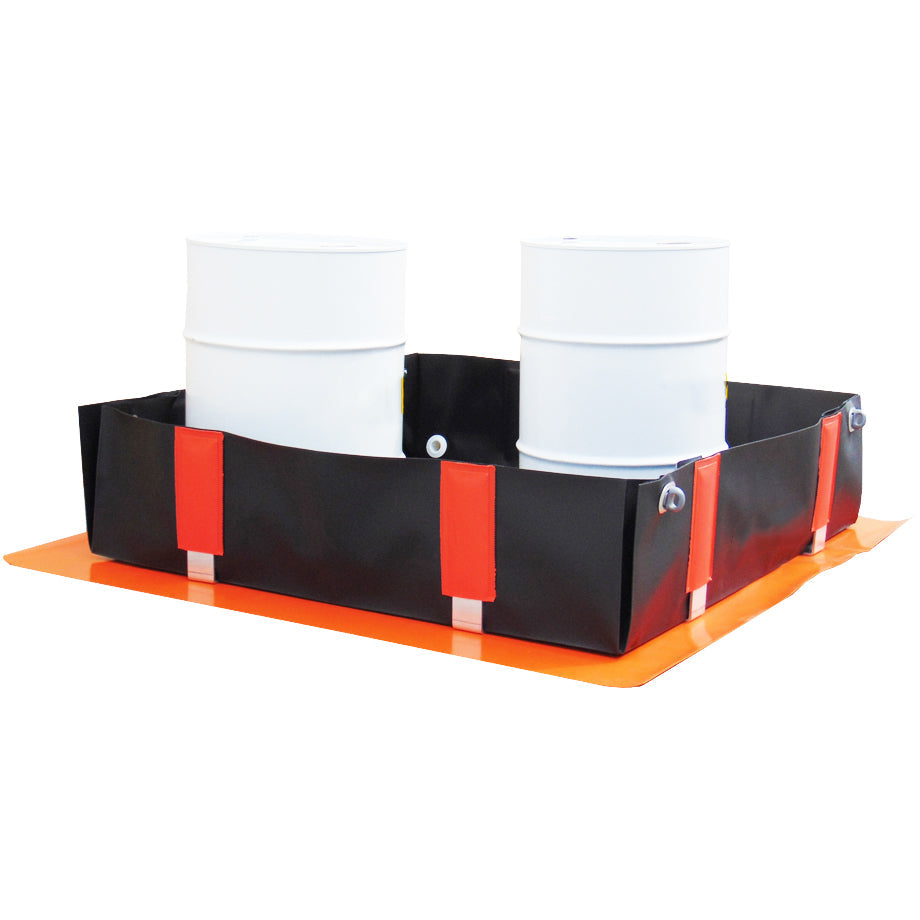 Portable PVC Bund - 950 x 950mm, 225 Litre