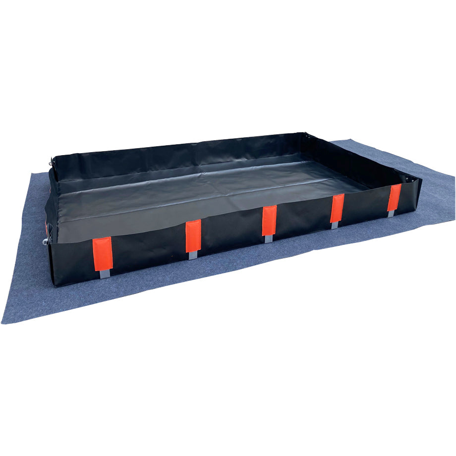 Portable PVC Bund - 2500 x 1500mm, 937 Litre