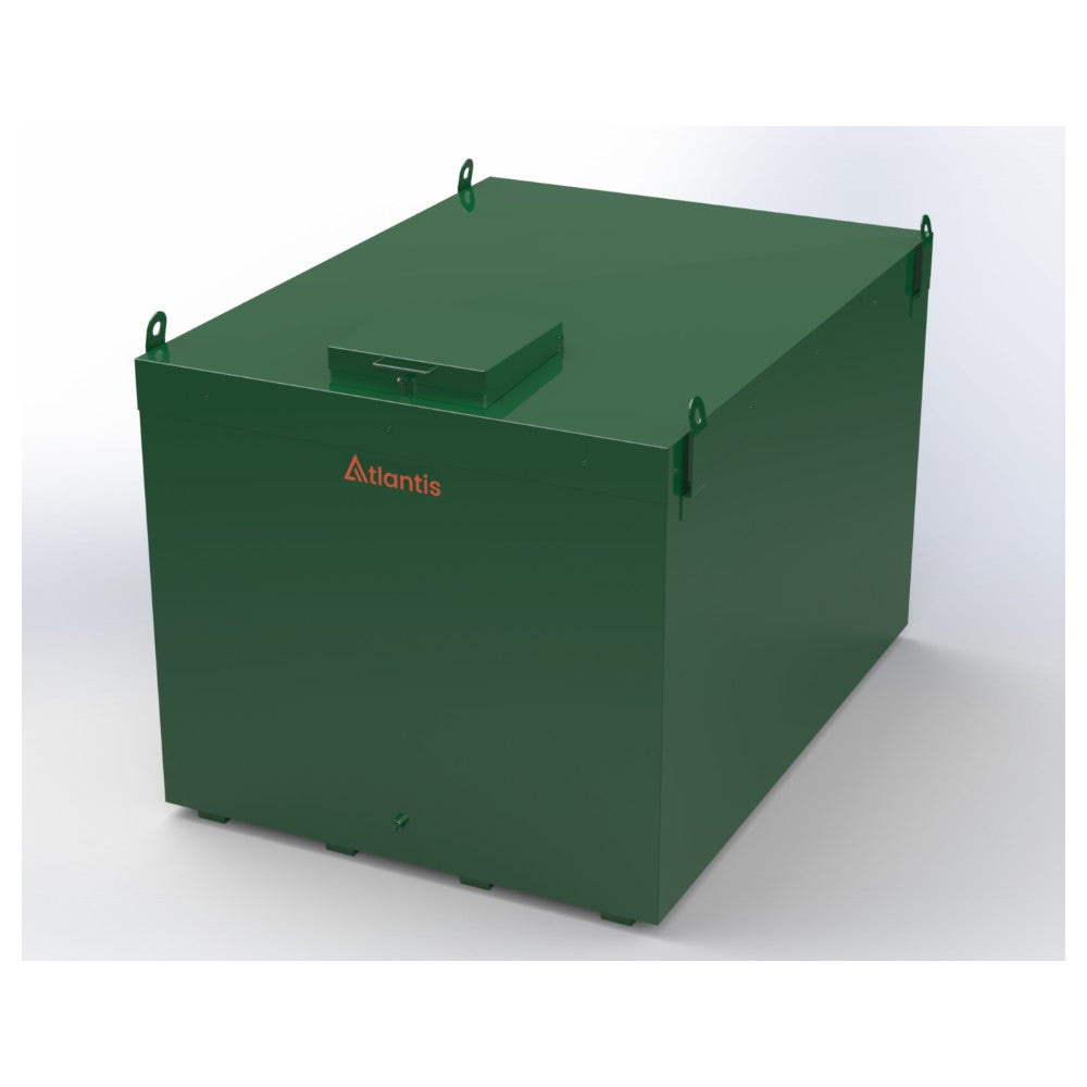 2700 Litre Triple Skinned Steel Bunded Oil Tank - 60 Minute Fire Protection