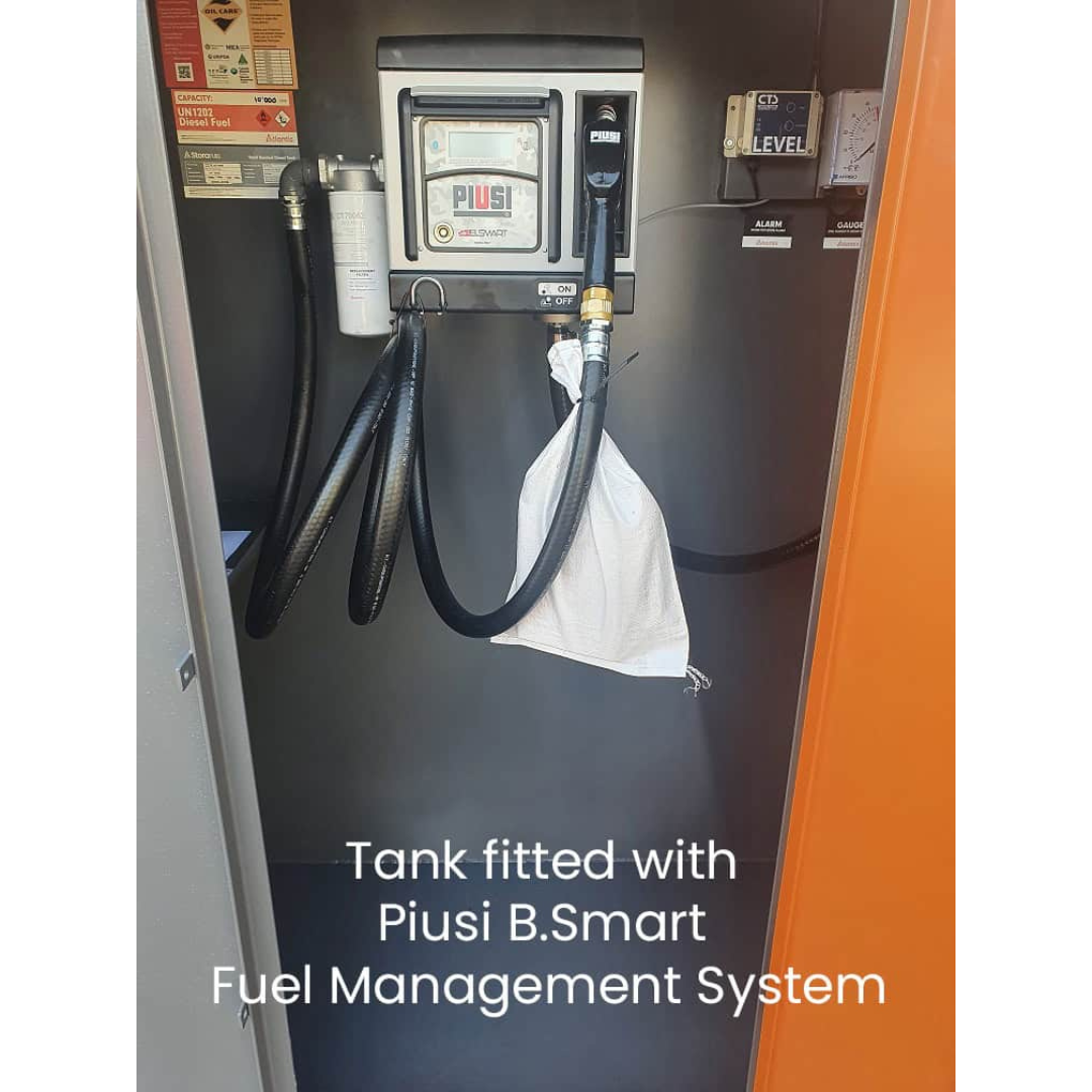 7500 Litre Steel Bunded Diesel Tank - Atlantis