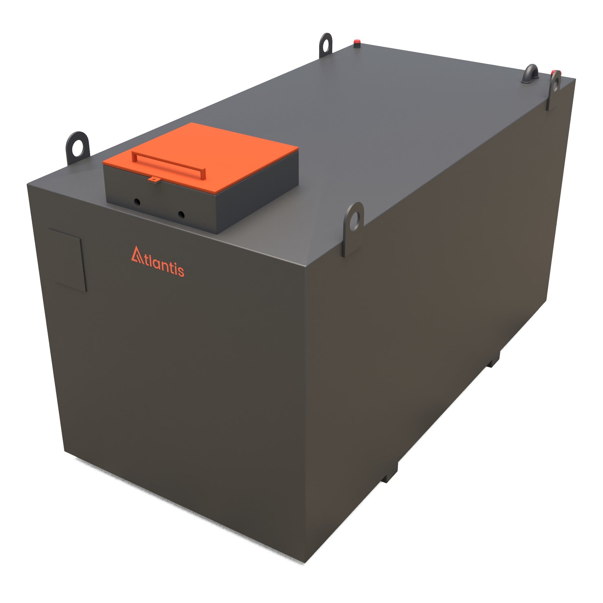 3000 Litre Steel Bunded Diesel Generator Feed Tank- Atlantis