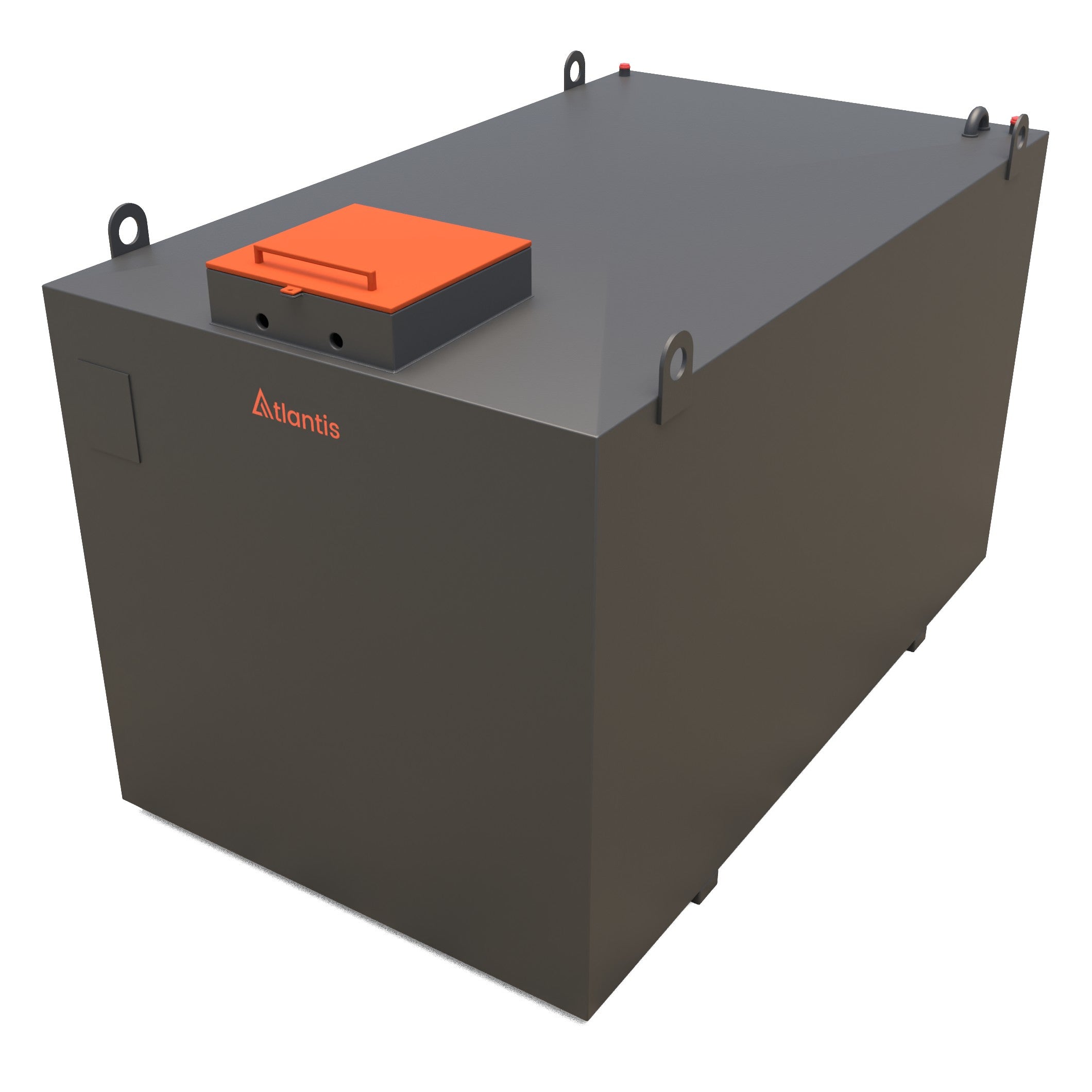 5000 Litre Steel Bunded Diesel Generator Feed Tank- Atlantis