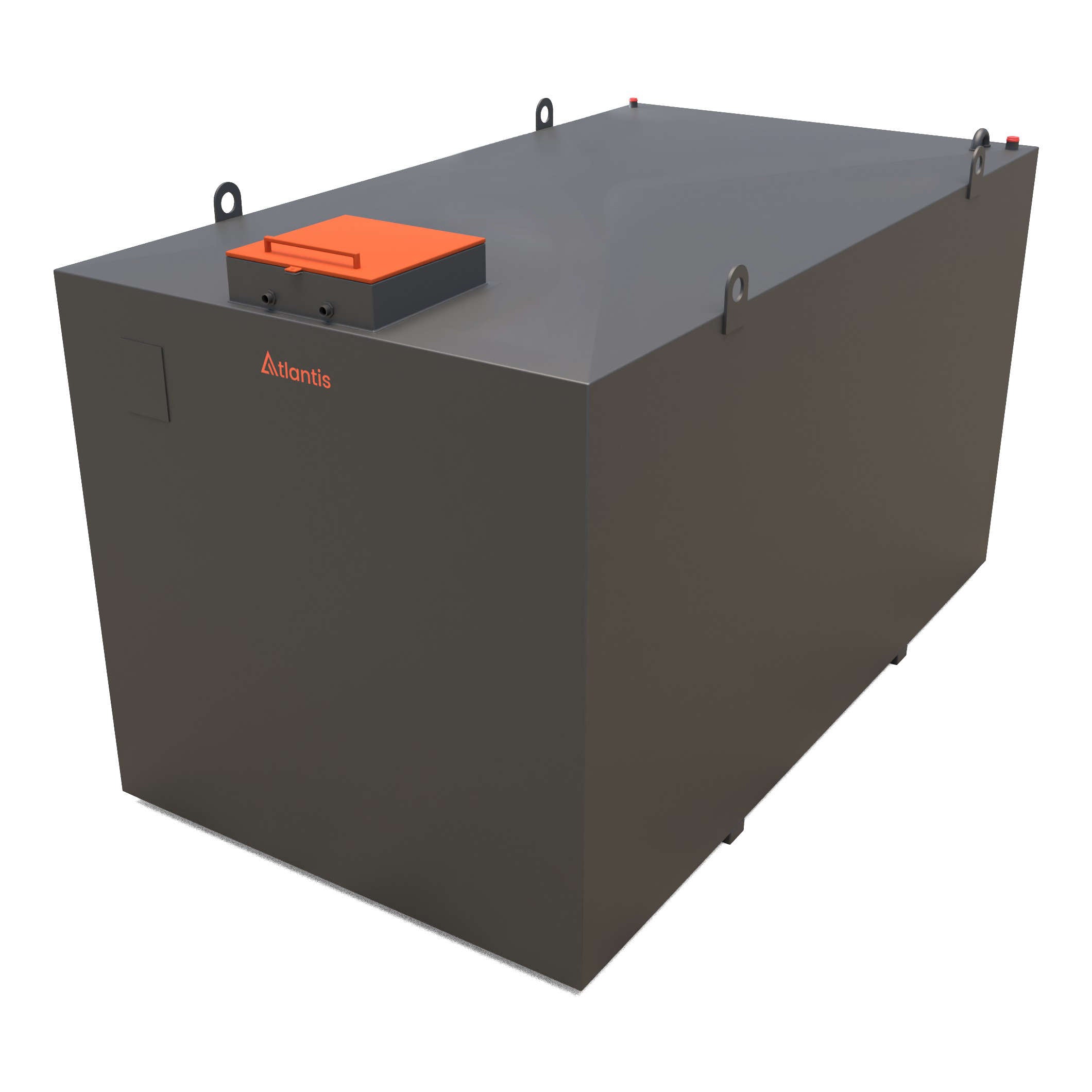 10,000 Litre Steel Bunded Diesel Generator Feed Tank- Atlantis